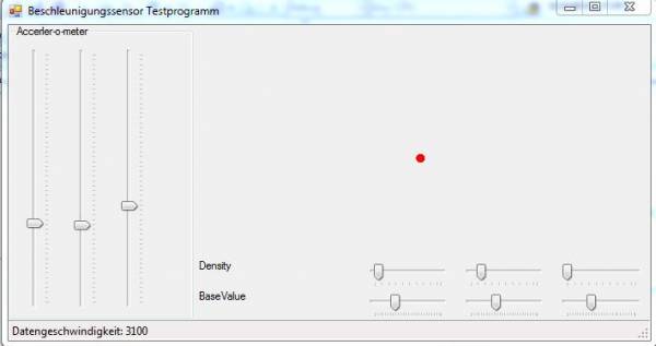GUI Program running